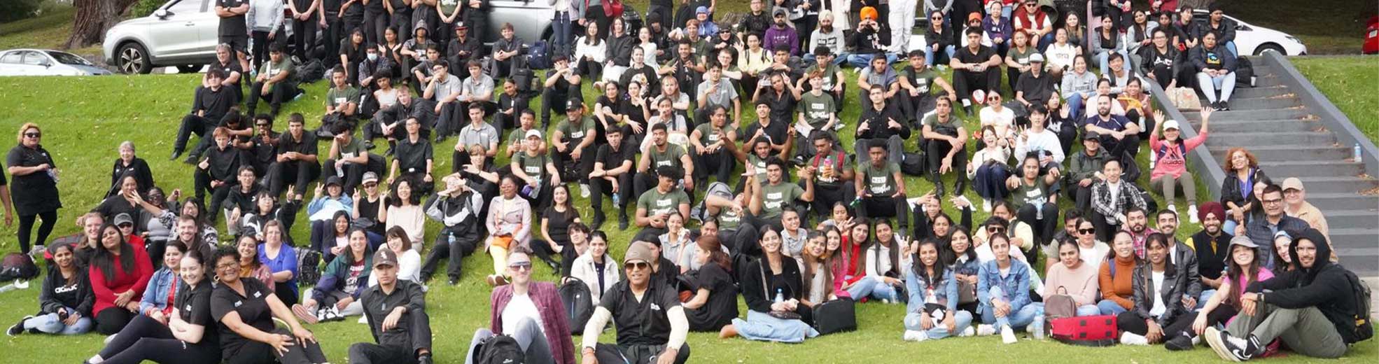 NZSE Anzac Commemoration Group Photo NZSE