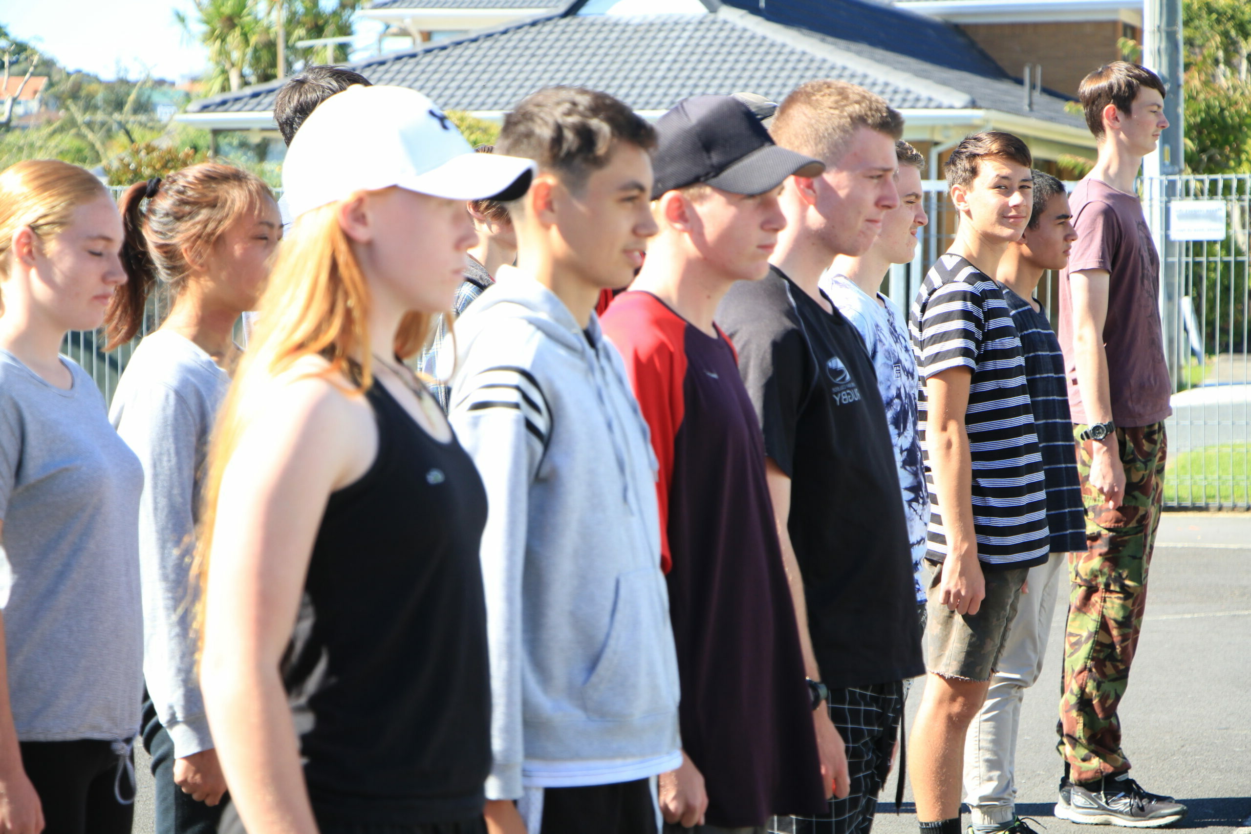 Group of young students NZSE