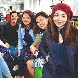 Group of young students NZSE