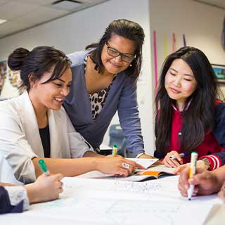 Students and tutor NZSE