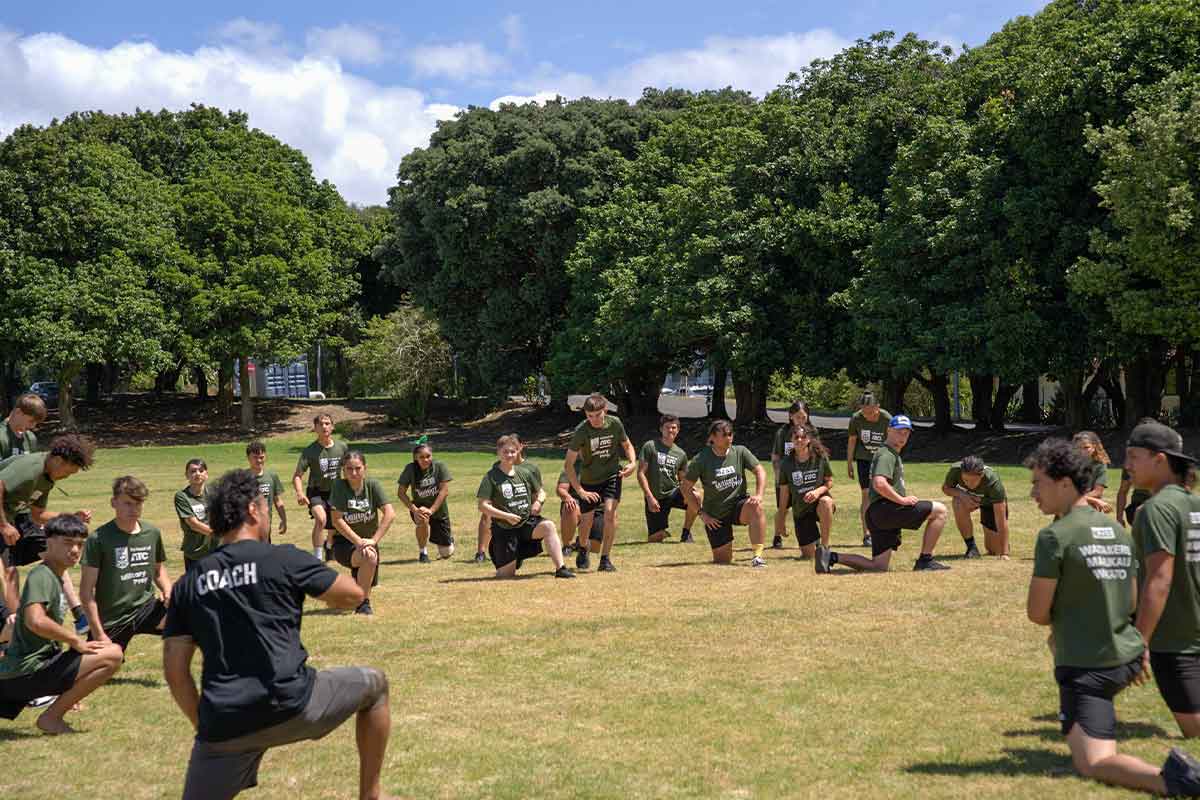 Military Prep students train at workshop NZSE
