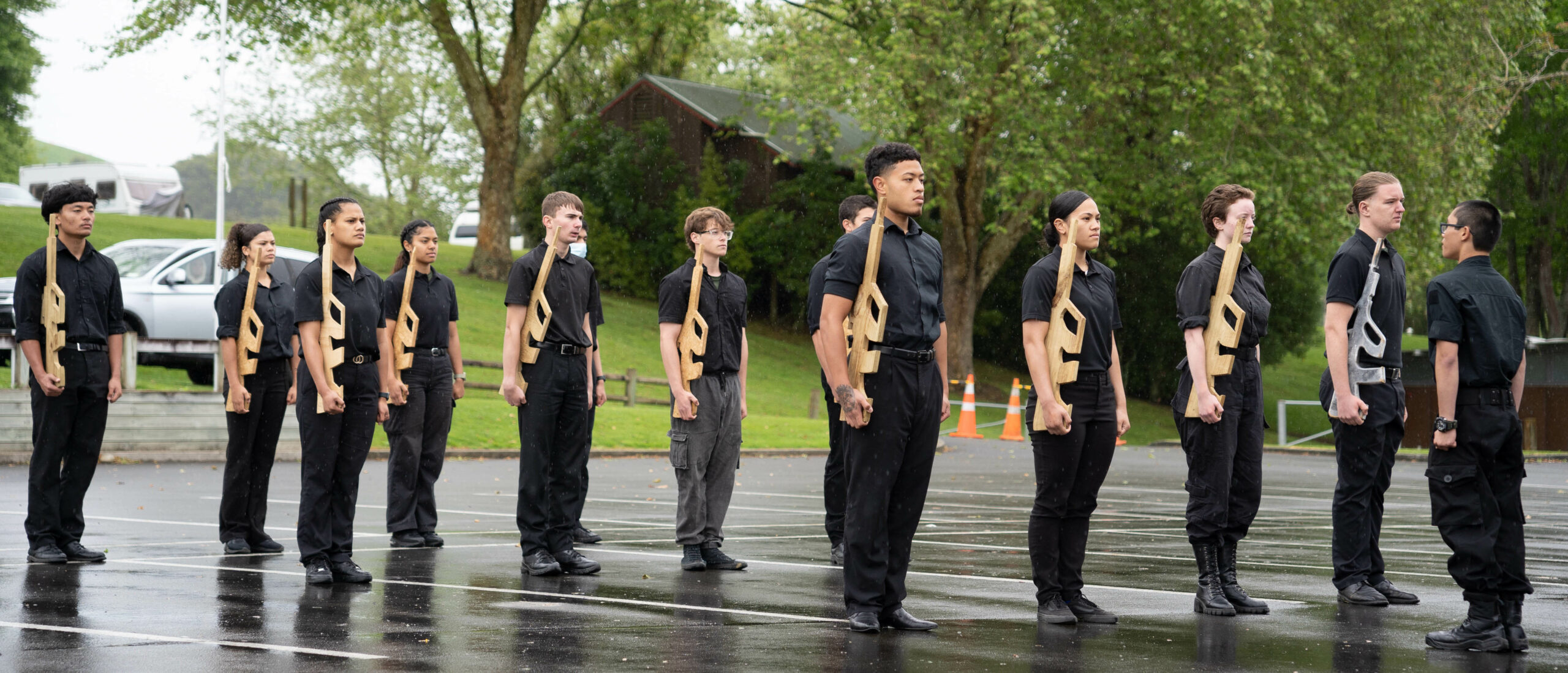 Military Prep Students in Training NZSE
