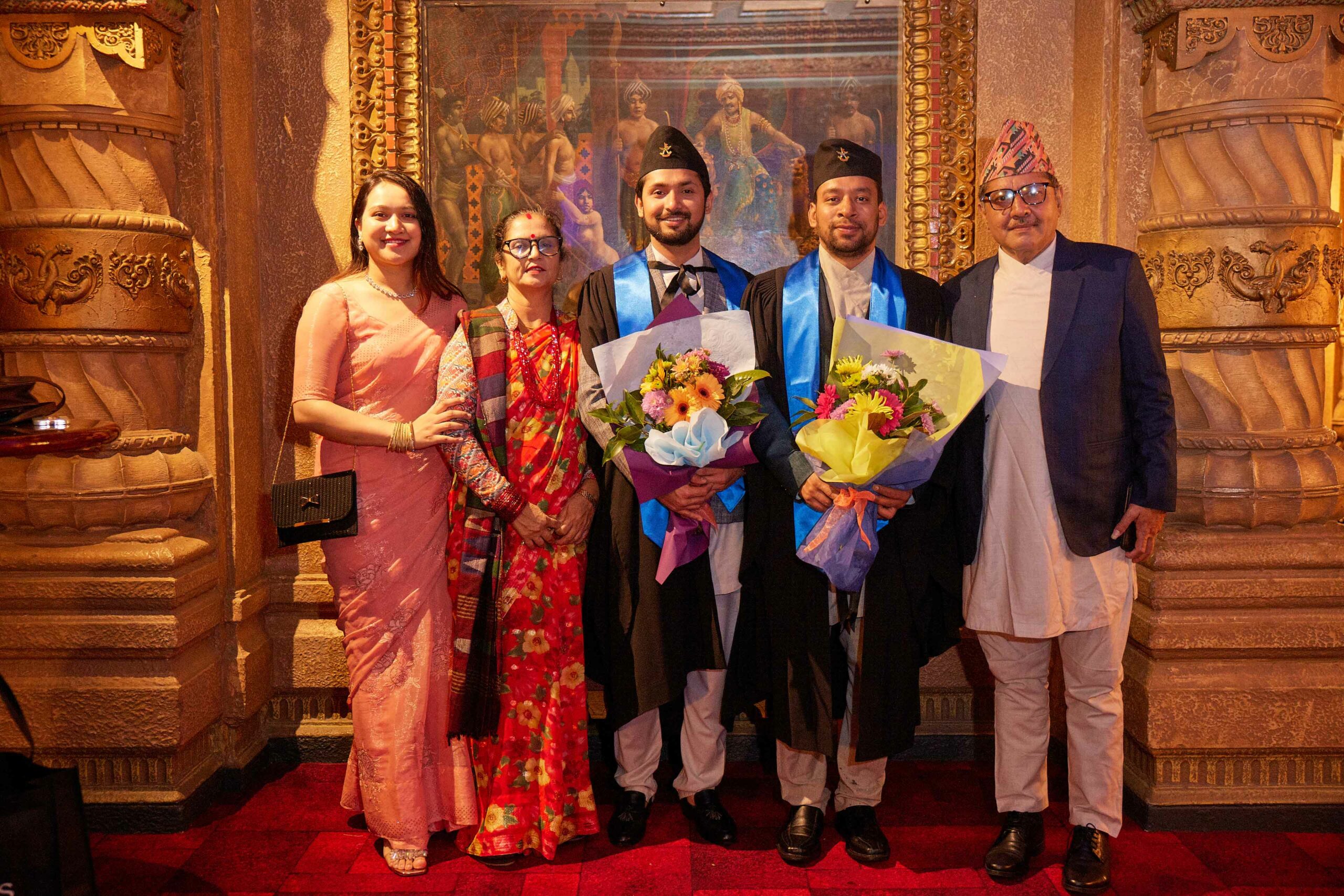 NZSE students and family Graduation 2024