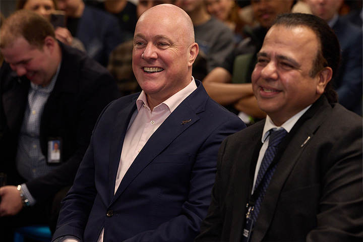 Prime Minister Luxon and Founder Brijesh Sethi