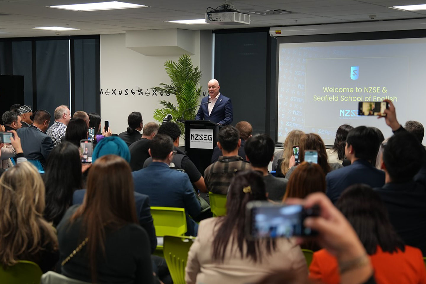 Prime Minister during his opening speech